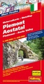 Wegenkaart - landkaart Motomap Motorkaart Piemont - Aosta - Piemonte | Hallwag