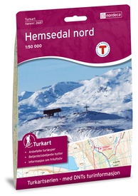 Wandelkaart 2687 Turkart Hemsedal Nord | Nordeca