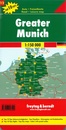 Wegenkaart - landkaart 12 Rund um München | Freytag & Berndt