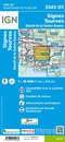 Wandelkaart - Topografische kaart 3345OT Signes – Tourves | IGN - Institut Géographique National