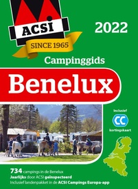 Campinggids ACSI Campinggids Benelux + app 2022 | ACSI
