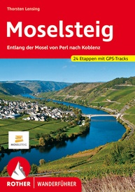 Wandelgids Moselsteig - entlang der Mosel von Perl nach Koblenz | Rother Bergverlag