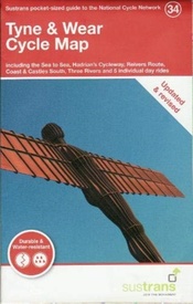 Fietskaart 34 Cycle Map Tyne & Wear | Sustrans