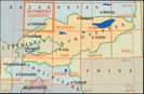 Overzichtskaart topomaps Central Asia EWP