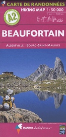 Wandelkaart A2 Beaufortain | Rando Editions
