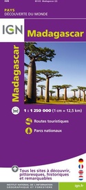 Wegenkaart - landkaart Madagascar | IGN - Institut Géographique National