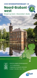 Fietskaart 20 Regio Fietsknooppuntenkaart Noord Brabant west | ANWB Media
