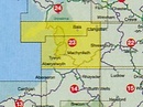 Fietskaart 23 Cycle Map Mid Wales - North | Walk Wheel Cycle Trust | Sustrans