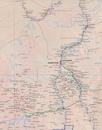 Wegenkaart - landkaart Africa north east - noord oost Afrika | ITMB