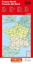 Wegenkaart - landkaart Road maps Noord-Frankrijk | Hallwag