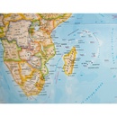 Wereldbol - Globe 17 Neon Classic ø 30 cm | Nederlandstalig | Met Verlichting | National Geographic