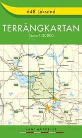 Wandelkaart - Topografische kaart 648 Terrängkartan Leksand | Lantmäteriet