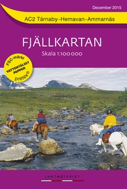 Wandelkaart AC2 Fjällkartan Tärnaby - Hemavan - Ammarnäs | Lantmäteriet