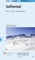 Wintersportkaart 257S Safiental | Swisstopo