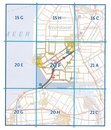 Topografische kaart - Wandelkaart 20F Nagele | Kadaster
