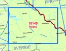 Wandelkaart - Topografische kaart 10145 Norge Serien Rostu | Nordeca