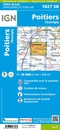 Wandelkaart - Topografische kaart 1827SB Poitiers - Chauvigny | IGN - Institut Géographique National