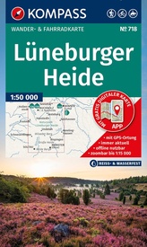 Wandelkaart 718 Lüneburger Heide | Kompass
