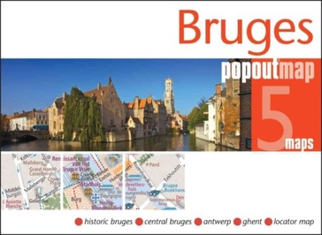 Stadsplattegrond Popout Map Brugge Bruges | Compass Maps