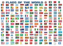 Magnetische puzzel Vlaggen van de Wereld | Extragoods