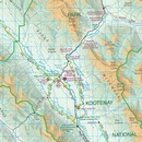 Wandelkaart 10 Kootenay National Park | Gem Trek Maps