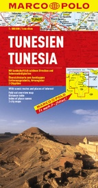 Wegenkaart - landkaart Tunisia - Tunesië | Marco Polo