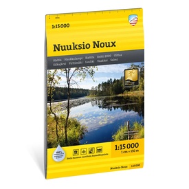 Wandelkaart Stikart Nuuksio Noux | Finland | Calazo