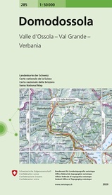 Wandelkaart - Topografische kaart 285 Domodossola | Swisstopo