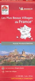 Wegenkaart - landkaart France - Frankrijk Les Plus Beaux Villages | Michelin