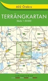 Wandelkaart - Topografische kaart 602 Terrängkartan Örebro | Lantmäteriet