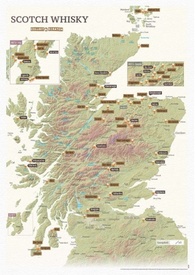 Scratch Map Scotch Whisky  Collect & Scratch | Maps International