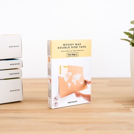 ★ Woody Map double side tape Map L | Miss Wood