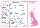 Wandelkaart - Topografische kaart 130 Landranger  Grantham, Sleaford & Bourne | Ordnance Survey