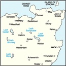Wandelkaart - Topografische kaart 012 Landranger Thurso & Wick, John O'Groats | Ordnance Survey