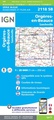 Wandelkaart - Topografische kaart 2118SB Orgères-en-Beauce, Sancheville | IGN - Institut Géographique National
