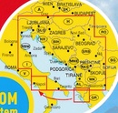 Wegenkaart - landkaart Slovenia, Croatia, Serbia - Slovenië, Kroatië, Servië | Marco Polo