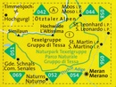 Wandelkaart 043 Naturpark Texelgruppe - Meraner Höhenweg | Kompass