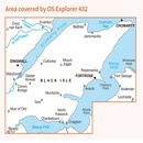 Wandelkaart - Topografische kaart 432 OS Explorer Map Black Isle | Ordnance Survey