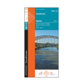 Topografische kaart - Wandelkaart 16/1-2 Topo25 Zandhoven | NGI - Nationaal Geografisch Instituut
