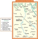 Wandelkaart - Topografische kaart 258 Explorer  Stoke-on-Trent, Newcastle-under-Lyme  | Ordnance Survey
