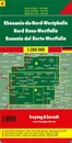 Wegenkaart - landkaart 08 Nordrhein Westfalen | Freytag & Berndt