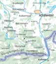 Wandelkaart 06 Outdoorkarte Wendelstein - Rosenheim | Kümmerly & Frey