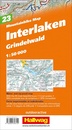 Mountainbikekaart 23 Interlaken / Grindelwald MTB kaart | Hallwag