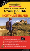 Cycle Touring Map of Northumberland