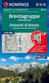 Wandelkaart 73 Brentagruppe - Dolomiti di Brenta | Kompass
