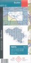 Topografische kaart - Wandelkaart 67/1-2 Bouillon | NGI - Nationaal Geografisch Instituut