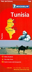 Wegenkaart - landkaart 744 Tunesië | Michelin