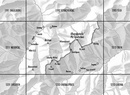 Wandelkaart - Topografische kaart 1212 Amsteg | Swisstopo