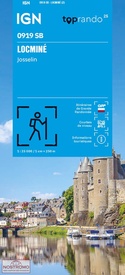 Wandelkaart 0919 SB - Serie Bleue Locminé - Josselin | IGN - Institut Géographique National