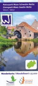 Wandelkaart - Wandelknooppuntenkaart Maas-Schwalm-Nette | deel West | Naturpark Maas-Schwalm-Nette